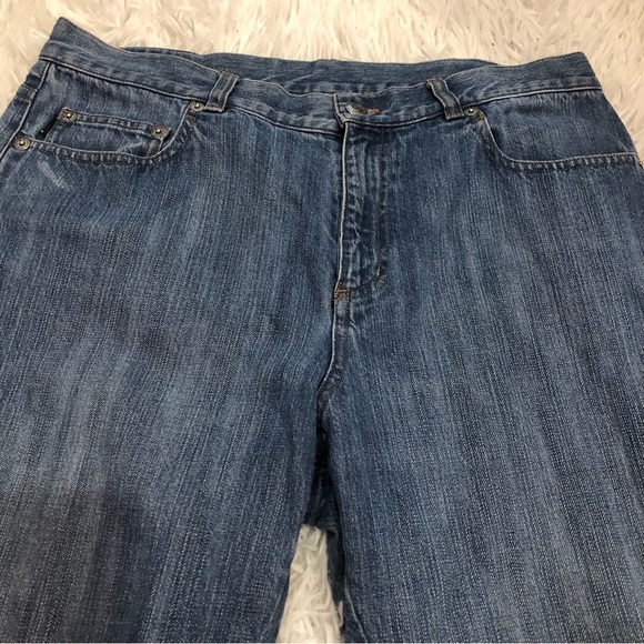 Vtg Ralph Lauren Jeans Co. Lauren Green Label Stirrup Denim Jean size 10 - Picture 2 of 14